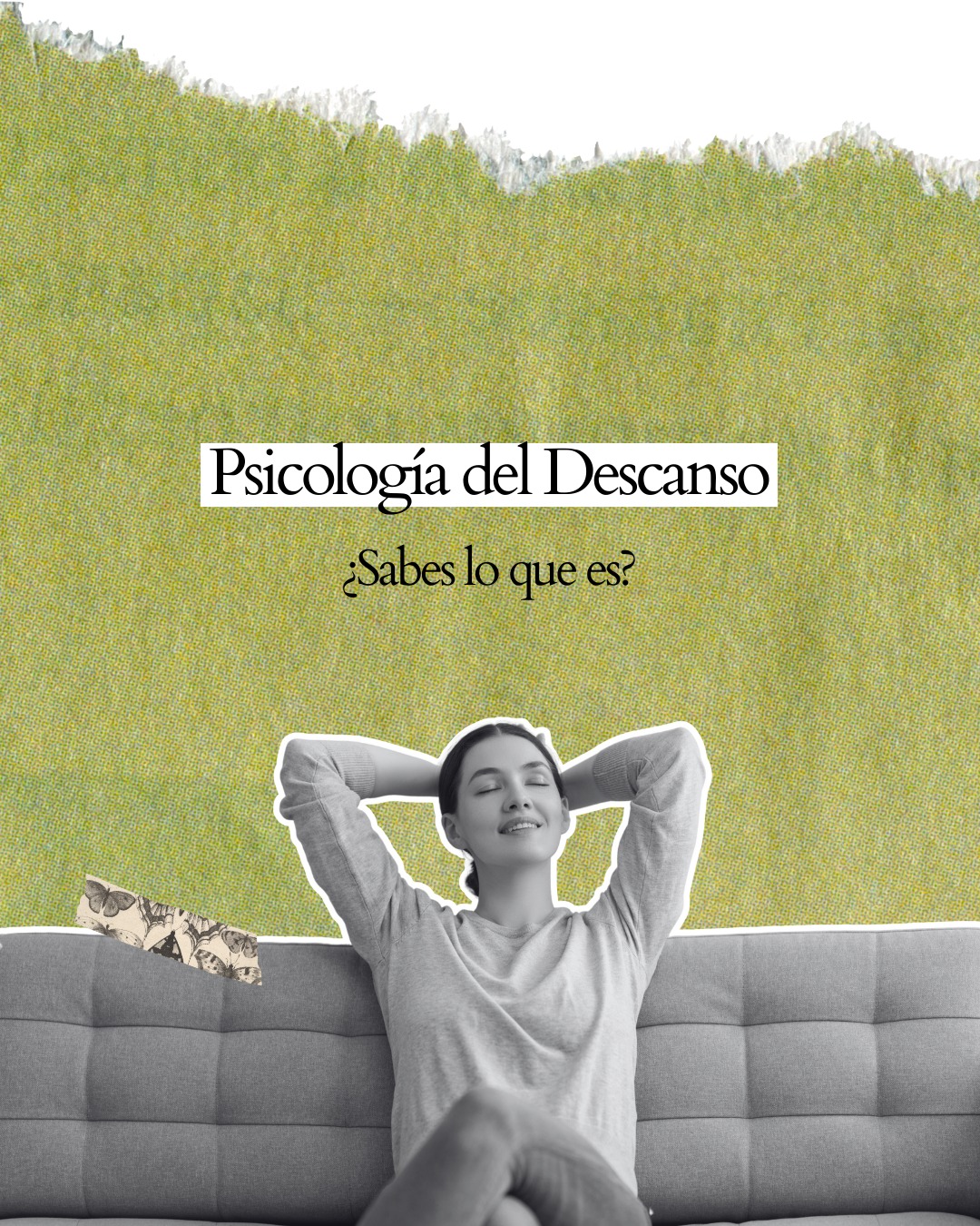 Publicación de Mentis Viva en Instagram sobre la psicología del descanso