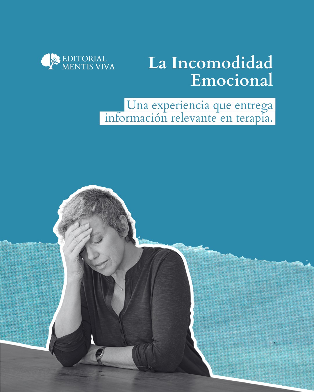 Publicación de Mentis Viva en Instagram sobre la búsqueda de alivio rápido ante la incomodidad emocional