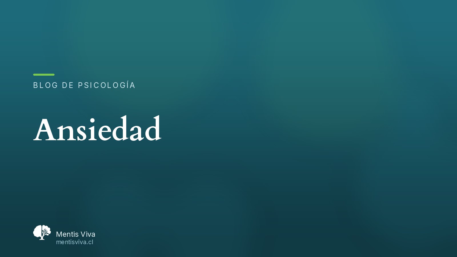 La ansiedad como sistema de protección: comprender para cuidarse